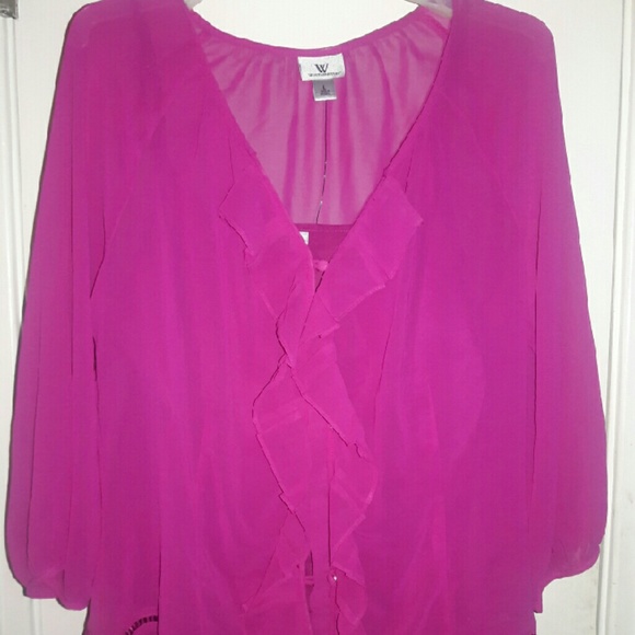 Worthington Tops - Ladies Worthington career blouse with camisole