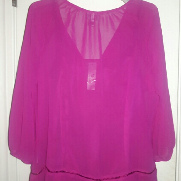 Ladies Worthington career blouse with camisole - Picture 2 of 3