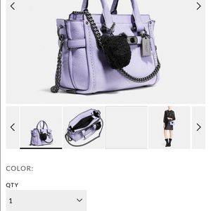 Brand new Coach Kiti Swagger bag 20 Ariana Grande