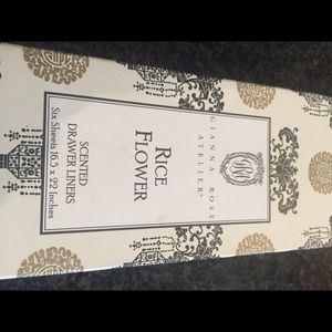 Beautiful scented rice drawer liners