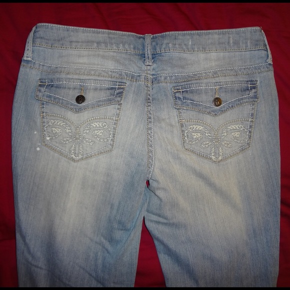 Decree "Super Skinny" Jeans with Paint Detail - Picture 3 of 3