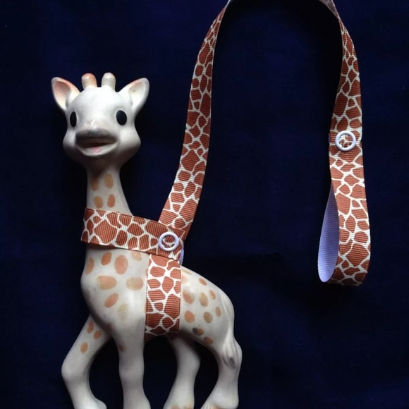 NEW Handmade Sophie the Giraffe Leash Harness - Picture 2 of 3