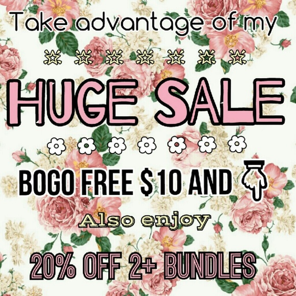 HUGE SALE!!!