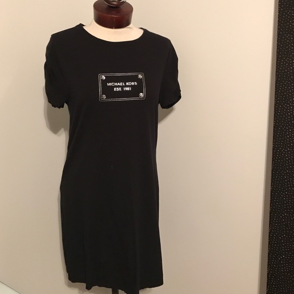 Michael kors black comfy dress size M