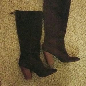 Chocolate Suede Boots