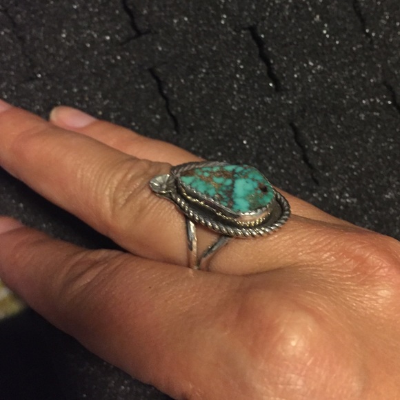 Sterling silver Vintage Turquoise - Picture 2 of 2