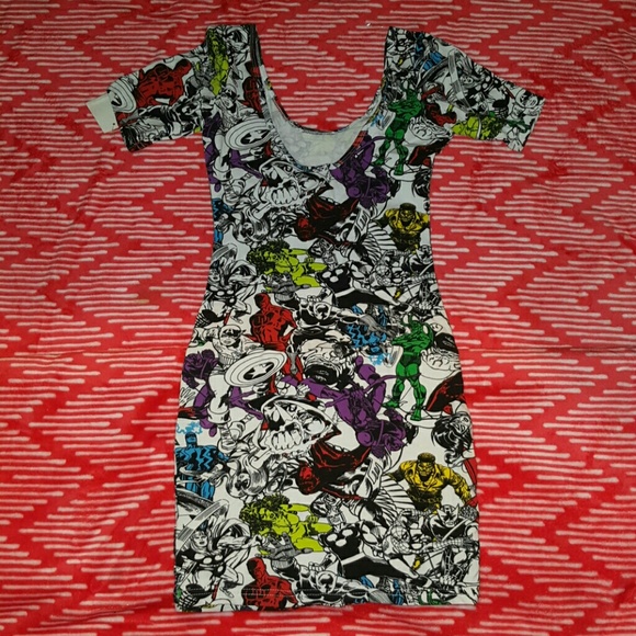 marvel bodycon