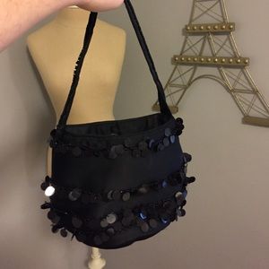 The Limited Beaded Sequin Evening Bag