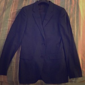 Theory Dark Blue Slim Fit Suit