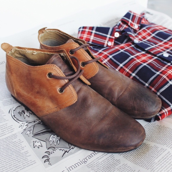Sold | Leather slip on dress shoes - Picture 1 of 4
