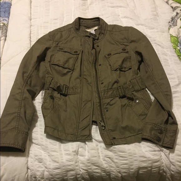 Stunning olive utility jacket from Loft