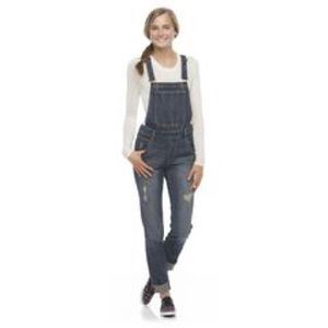 Joe Boxer Juniors Denim Overall Dark Wash