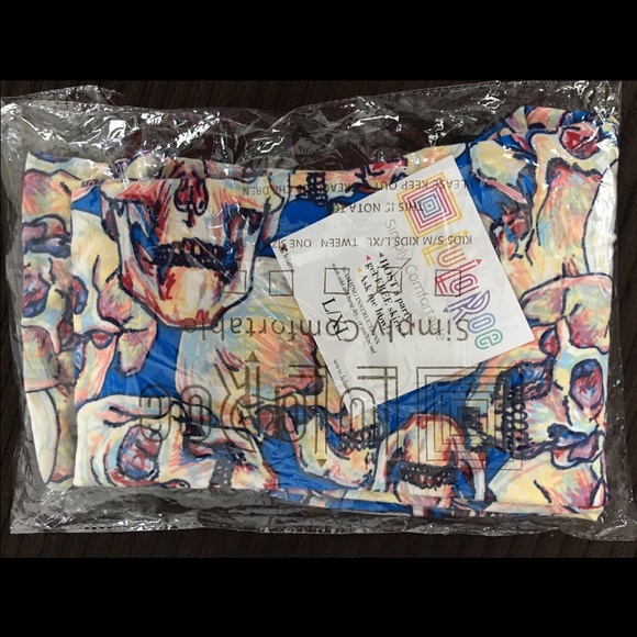 ***SOLD*** LuLaRoe Halloween kids leggings L/XL