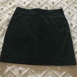 Loft corduroy skirt