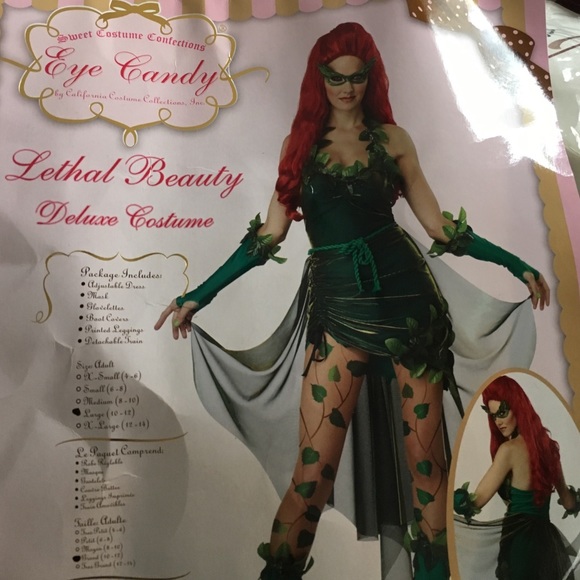 Poison ivy just missing the mask