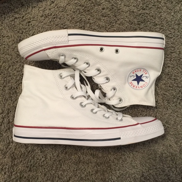 High Top White Converse