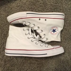 High Top White Converse