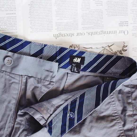 Sold | Premium Grey slim fit slacks - Picture 1 of 4