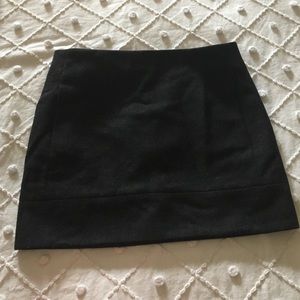 J. Crew charcoal grey skirt