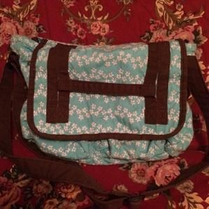 Very gently used fabric girls purse