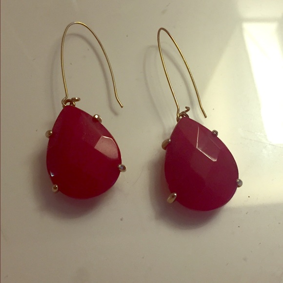 Kendra Scott Ruby Drop earrings