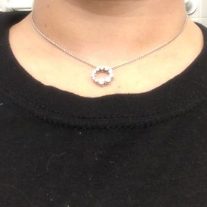 Movado diamond necklace
