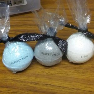 MENS 3PC BATH BOMB SET