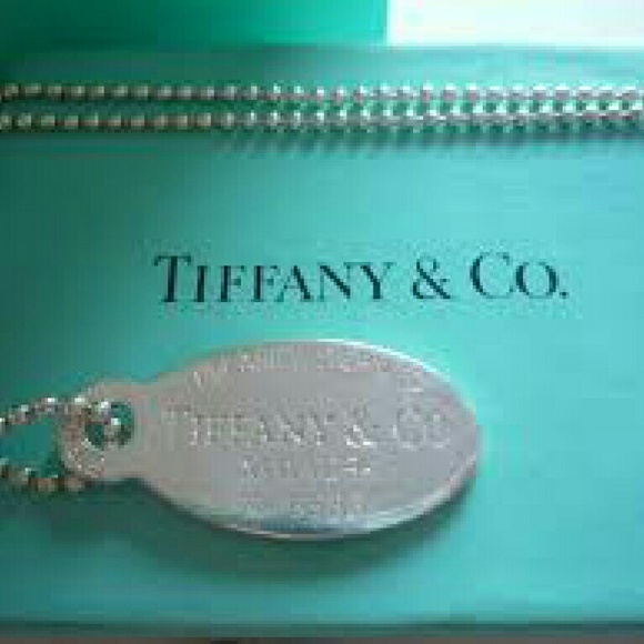 Tiffany & Co. Dog tag necklace