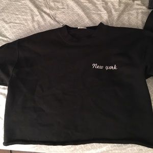 Brandy Melville New York croptop sweater