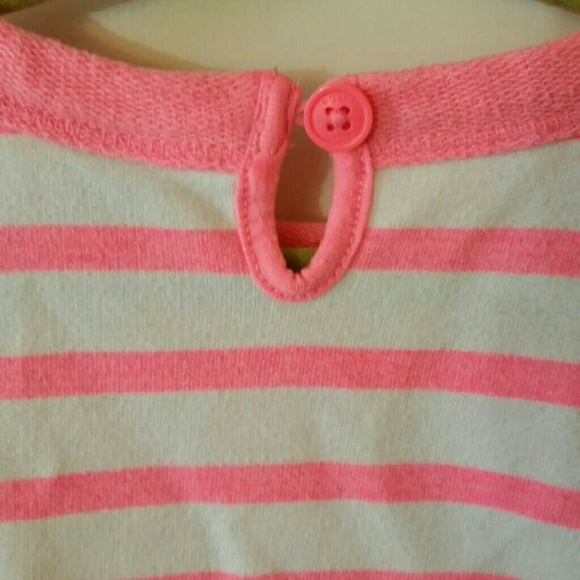 Neon Striped Raglan Top - Picture 3 of 4