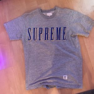 Supreme Sports Tee - Heather Grey Tee sz M