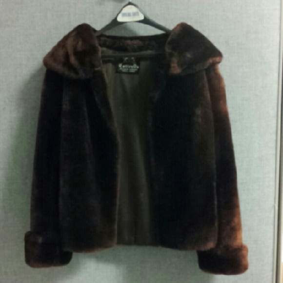Vintage sheared lamb jacket
