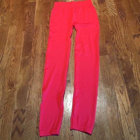 Leggings wide Band Orange One Size - Picture 4 of 4