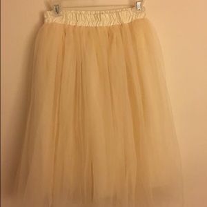 [REDUCED PRICE]NEW handmade tea-length tulle skirt