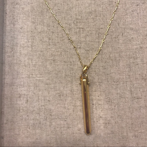 Stella & Dot Gold Rebel Pendant