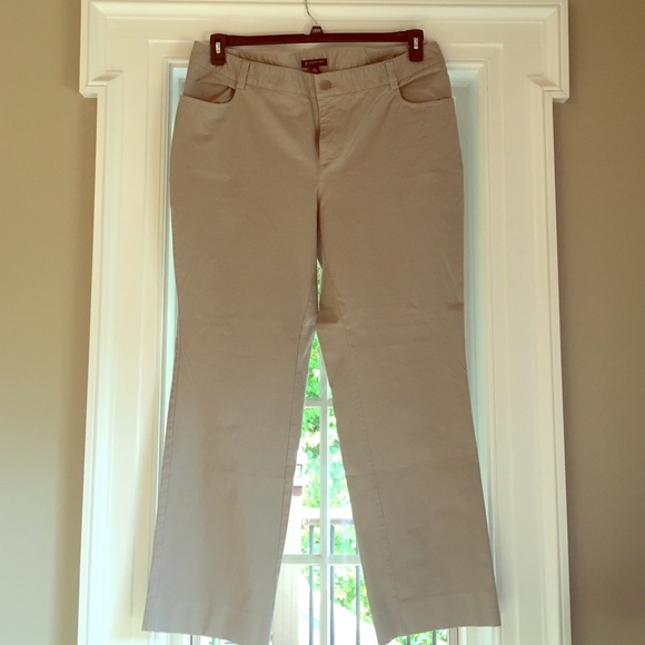 Inc khaki jeans cotton spandex 18W
