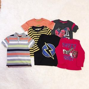 6 TOPS! 3 long ,3 short sleeve!! 💙