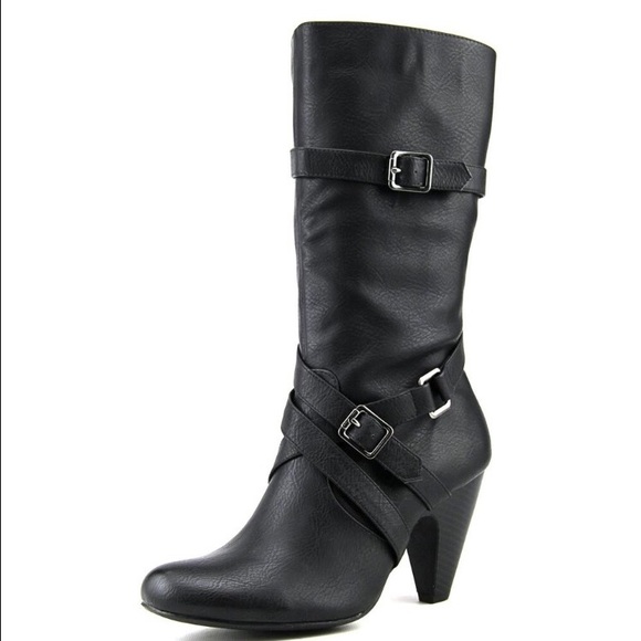 ⚫️Dolce by Mojo Moxy Black Mid-Calf Boots!🔹