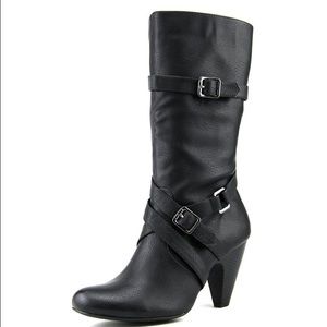 ⚫️Dolce by Mojo Moxy Black Mid-Calf Boots!🔹