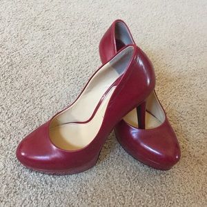 Gently used Gianni Bini Red Pumps