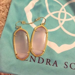 Kendra Scott pink earrings