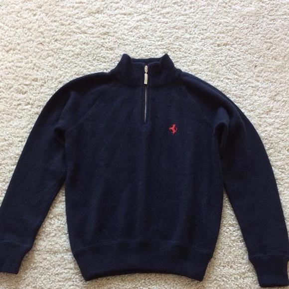 Ferrari Other - 👫Ferrari 100% cashmere half zip sweater