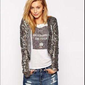 A&f sequin jacket!