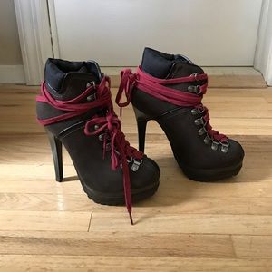 Xhilaration Utility Healed Booties