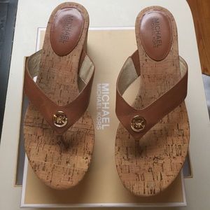 Michael Kors Natalia Wedge size 9