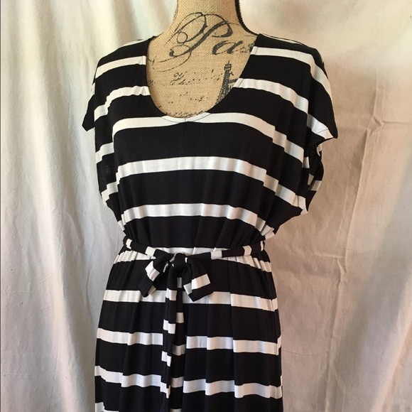 Striped Maxi Dress