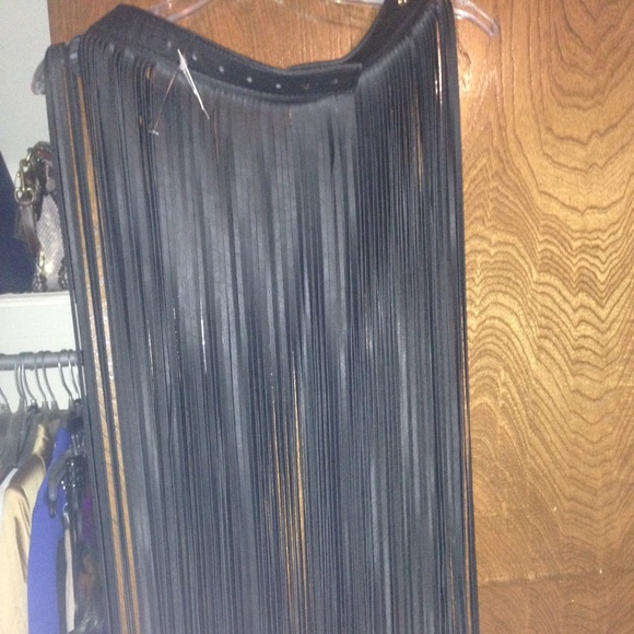 Kylie inspired fringe belt ??
