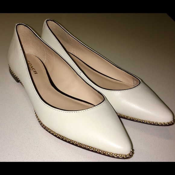 New w/o box Coach Reeves Flats