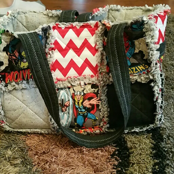 Avengers handmade Diaper Bag