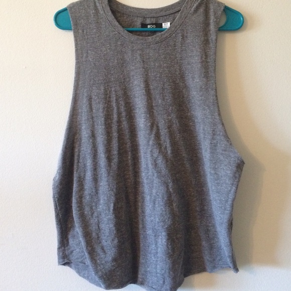 BDG grey muscle tee